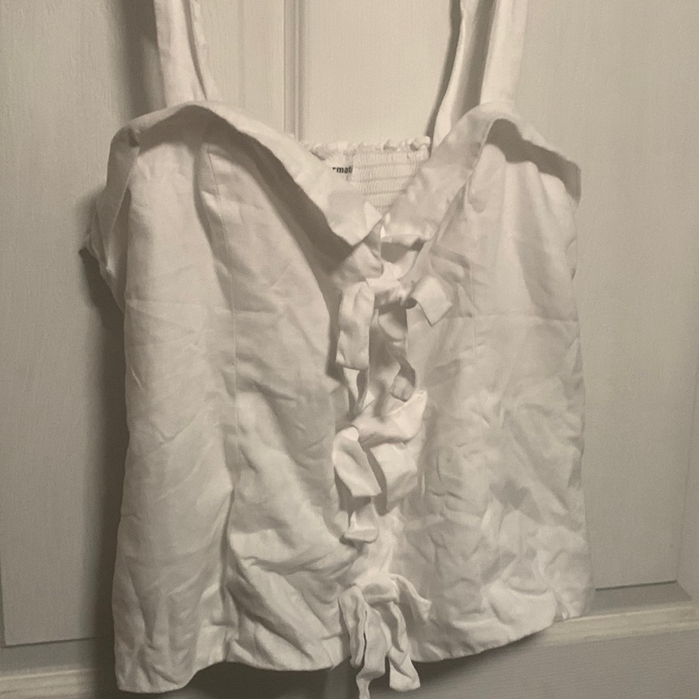 Reformation linen top